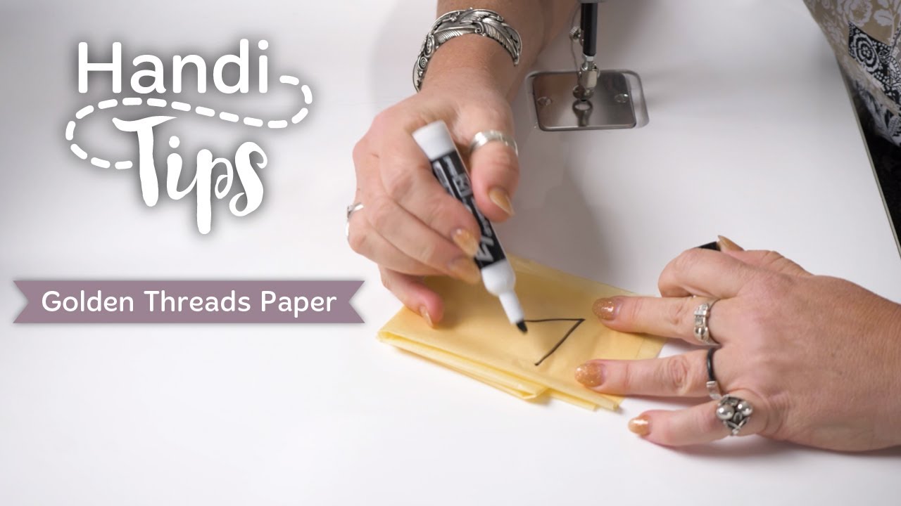 Golden Threads Paper - Handi Tip