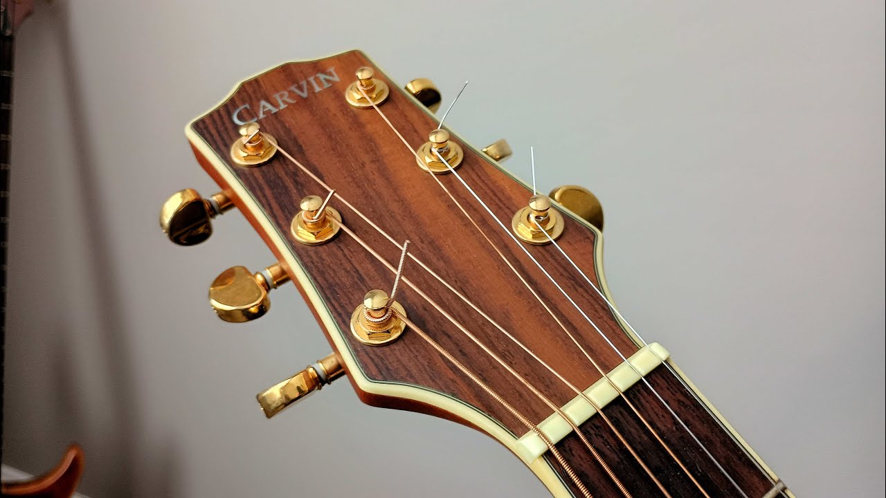 Carvin Cobalt 980T Guitar Short Demo - Acoustic & Fishman Loudbox