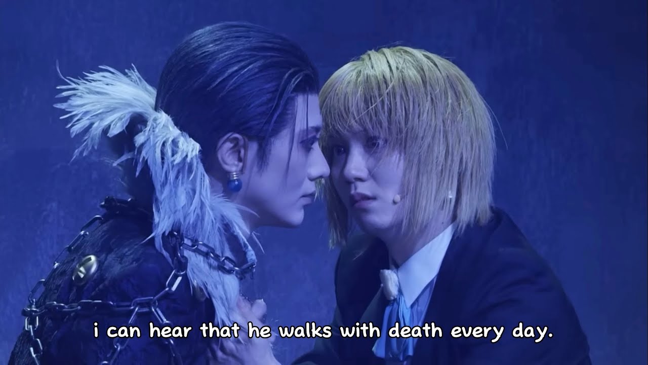 kurapika takes chrollo hostage | hunter x hunter stage play