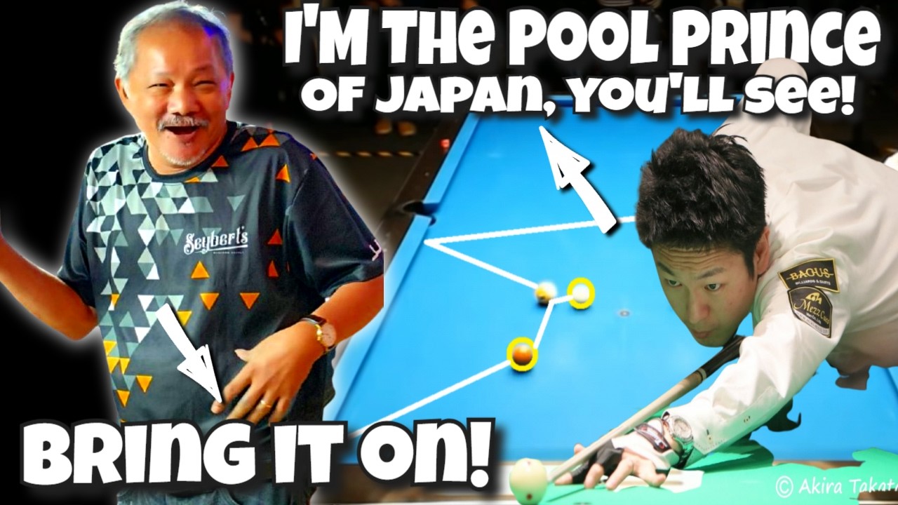 Reyes&rsquo; Legendary Magic Breaks Japan&rsquo;s Rising Pool Prince &mdash; Nishio Left Speechless by Reyes&rsquo; Genius