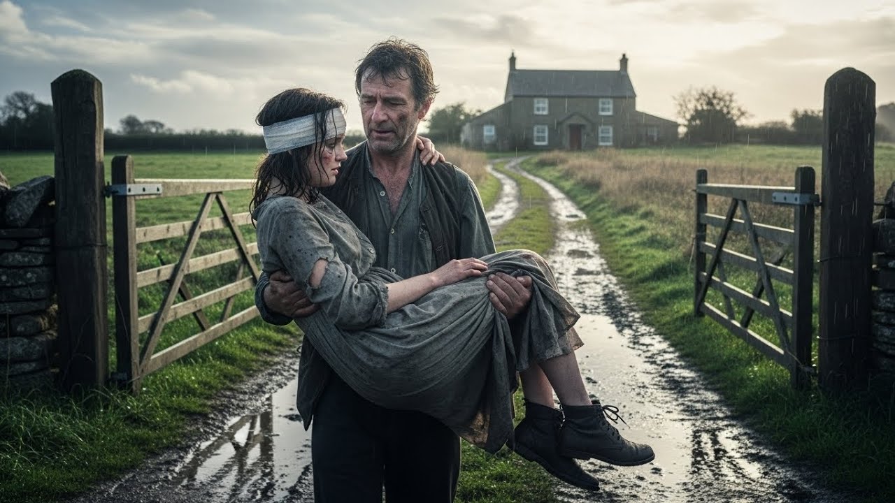 FAZENDEIRO VI&Uacute;VO ENCONTROU UMA JOVEM FERIDA EM FRENTE &Agrave; SUA PORTEIRA E DECIDIU CUIDAR DELA EM SEGRED