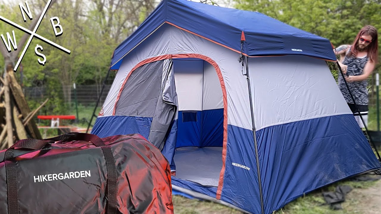 HIKERGARDEN 6 Person Camping Tent - Unboxing & Review