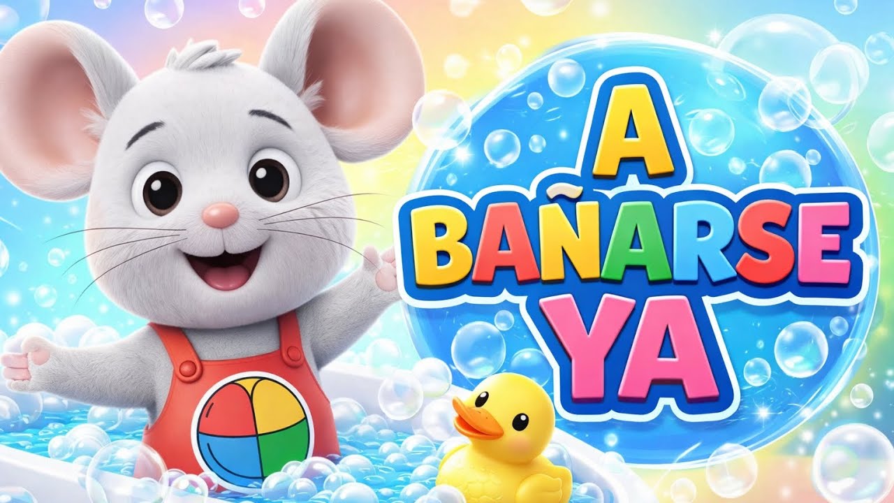 ¡A Bañarse Ya! 🛁 Canción Infantil Divertida