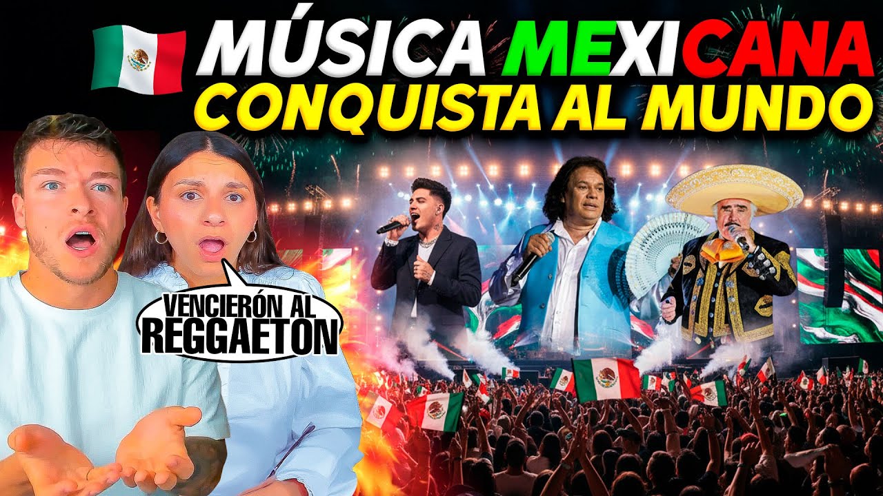 MUSICA MEXICANA VENCE AL REGGAETON y CONQUISTA AL MUNDO ENTERO😱🇲🇽 *Nunca visto*