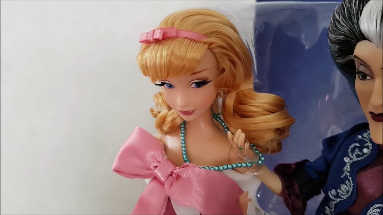 Disney Fairytale Collection - Cinderella and Lady Tremaine Dolls Review/Обзор кукол Золушка и Мачеха