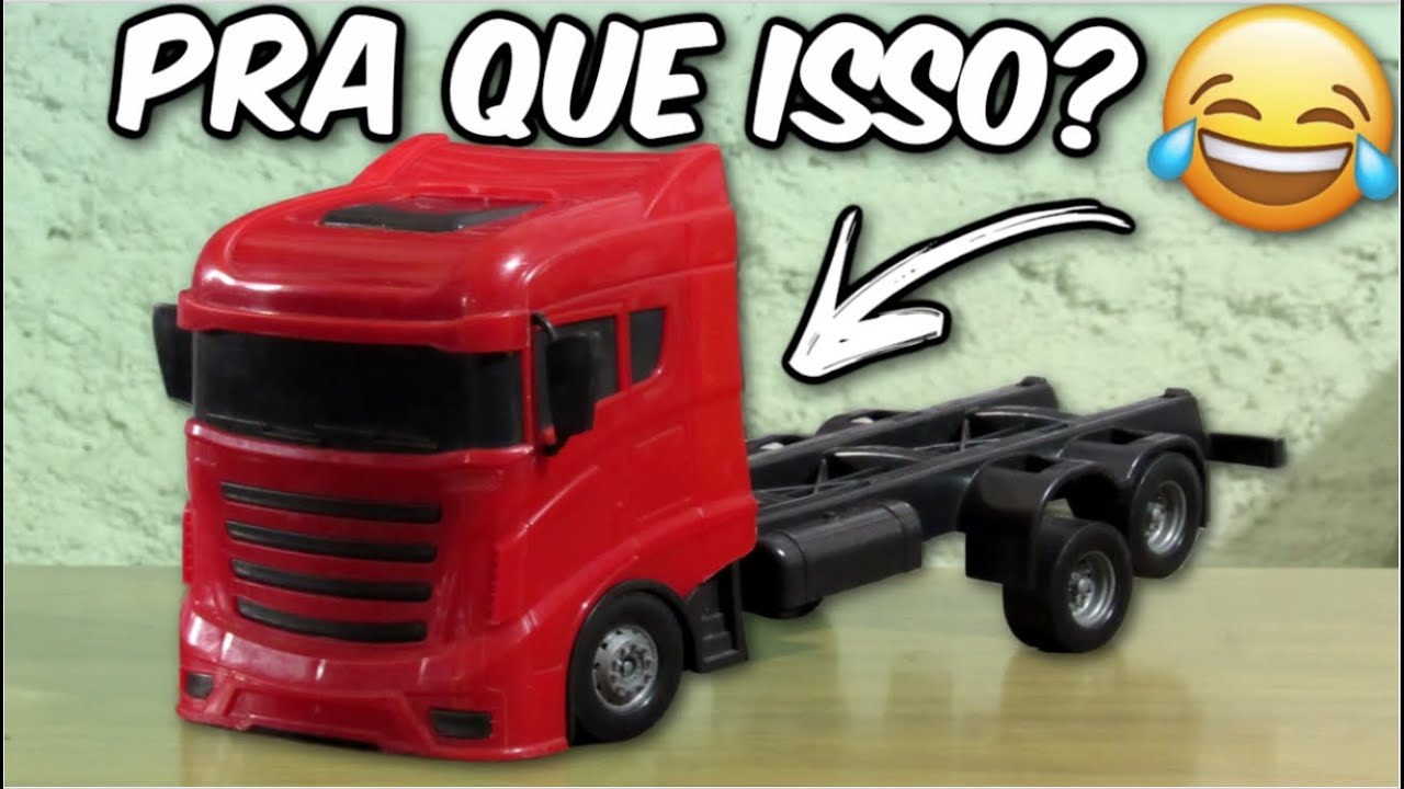 PEGUEI UMA MINI SCANIA BUGADA E REBAIXEI A FRENTE😂