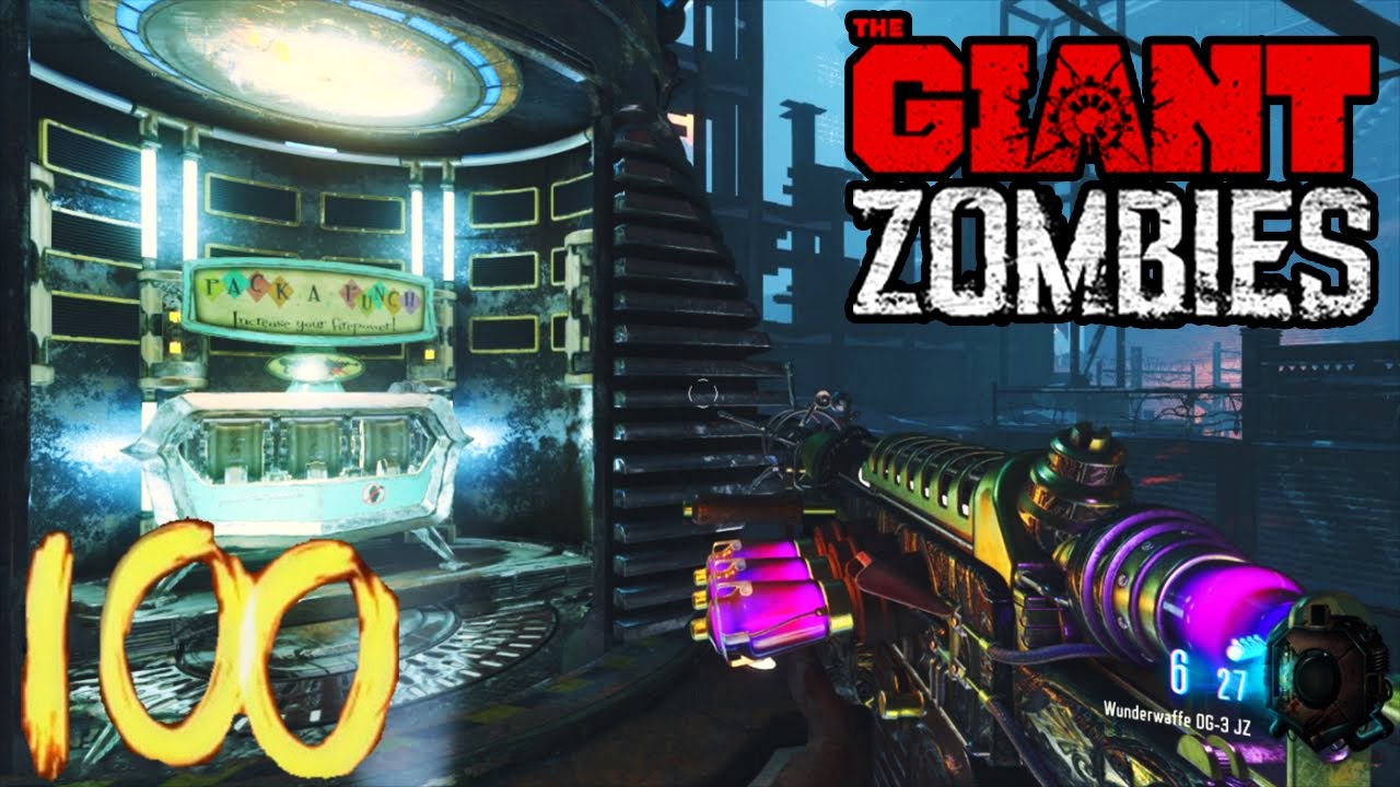 'THE GIANT' ROUND 100 COMPLETION FULL GAMEPLAY! ~ Black Ops 3 Zombies [Livestream Replay]
