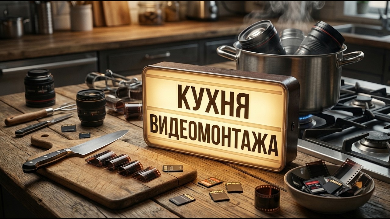 Кухня Видеомонтажа: Готовим сочный контент в прямом эфире 🎬🍳