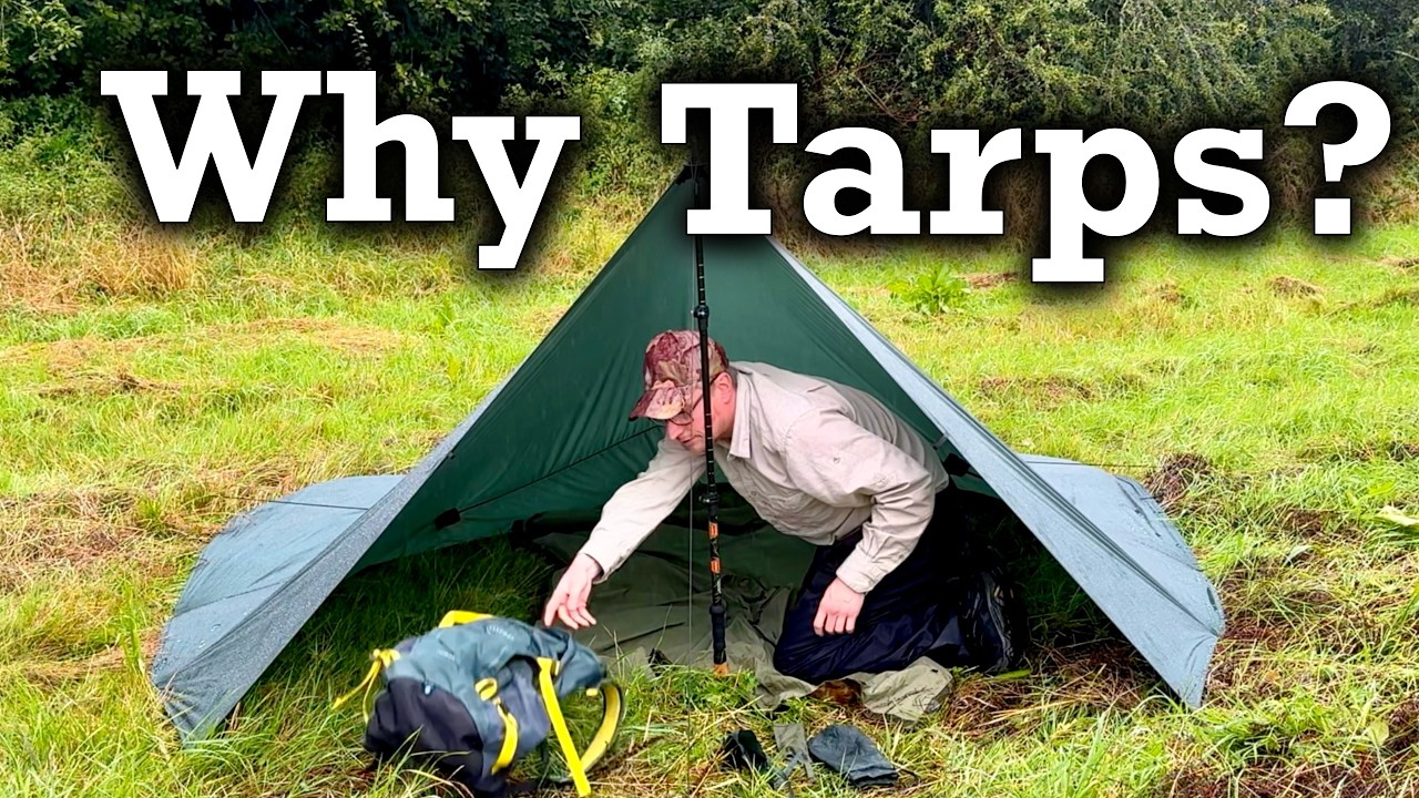 Why Tarps are Great : Explained by a Simple Tarp Tent Shelter
