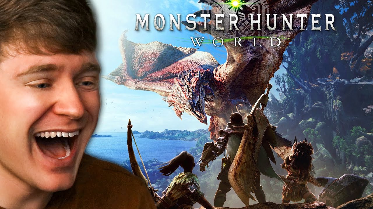 FIRST TIME Playing MONSTER HUNTER WORLD!