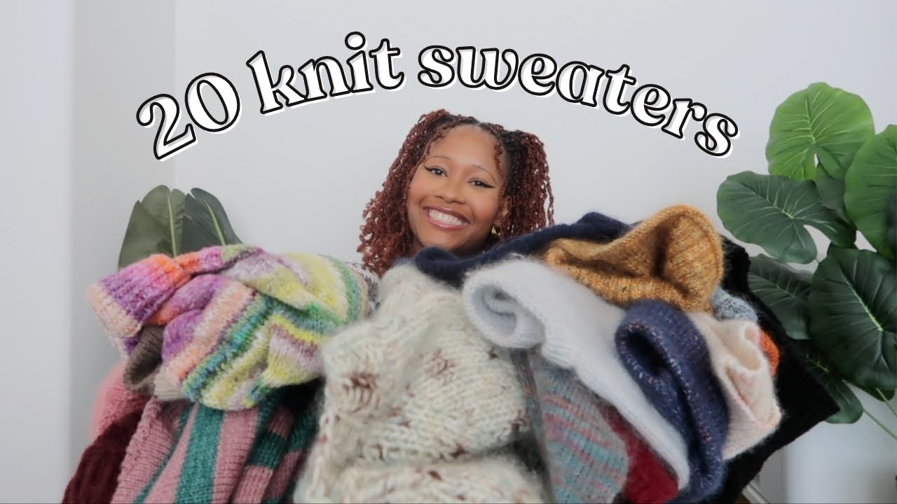 My top 20 favorite sweaters I've knitted over the course of 4 years of knitting!