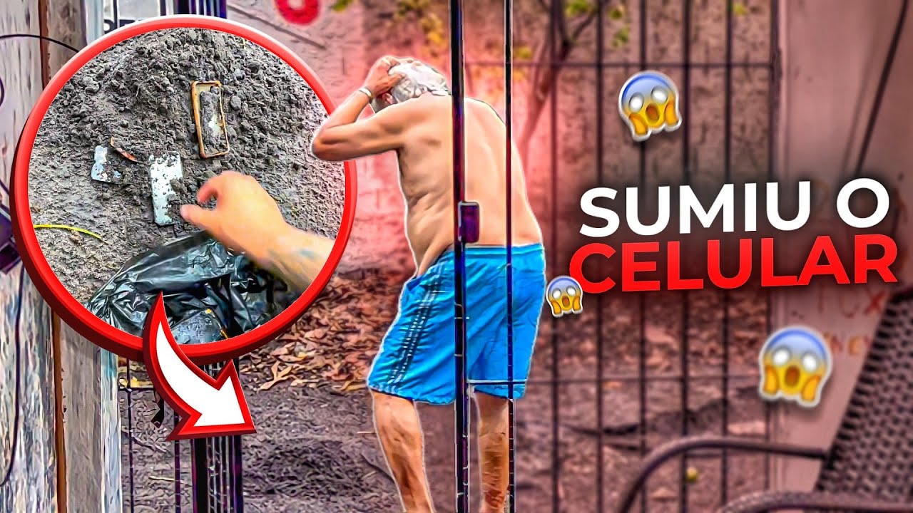 SUMIU O CELULAR QUE O VEIO LUIZ DO SOM ESCONDEU | LUIZ DO SOM