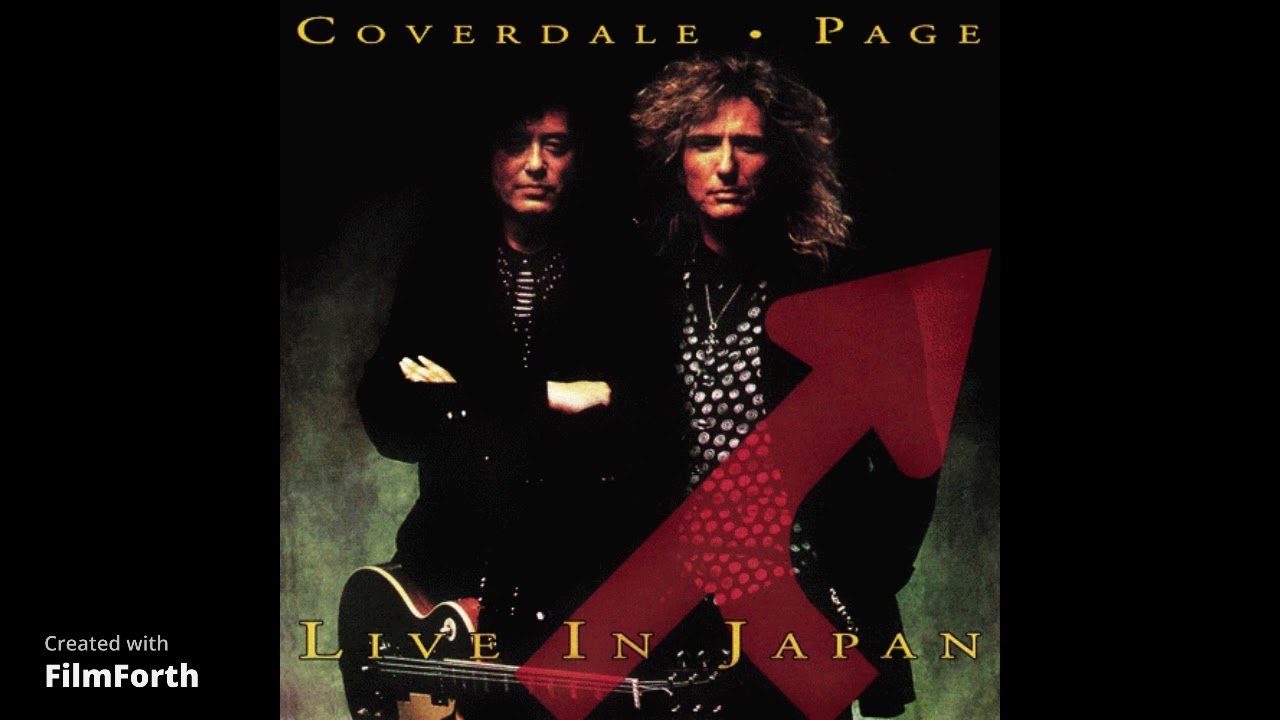 David Coverdale Jimmy Page Black Dog Live in Japan 1993