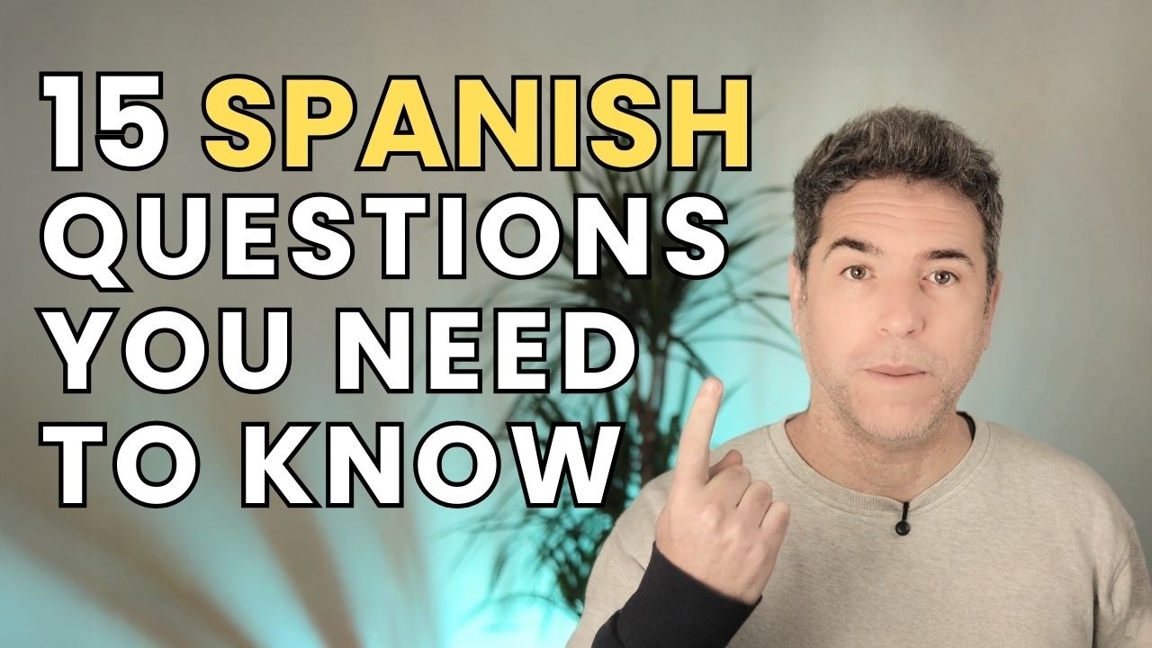 Real Spanish Conversations at Home 🏠 (15 Questions + Answers)