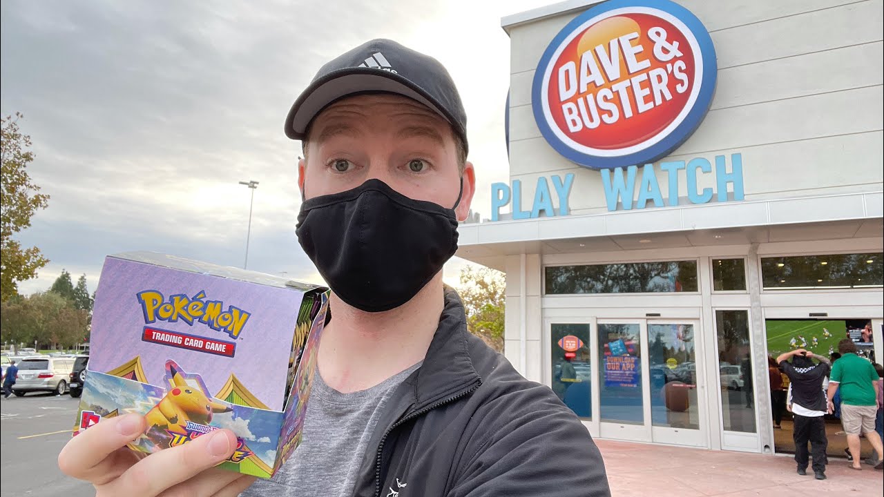 I got a whole booster box from Dave and Busters!
