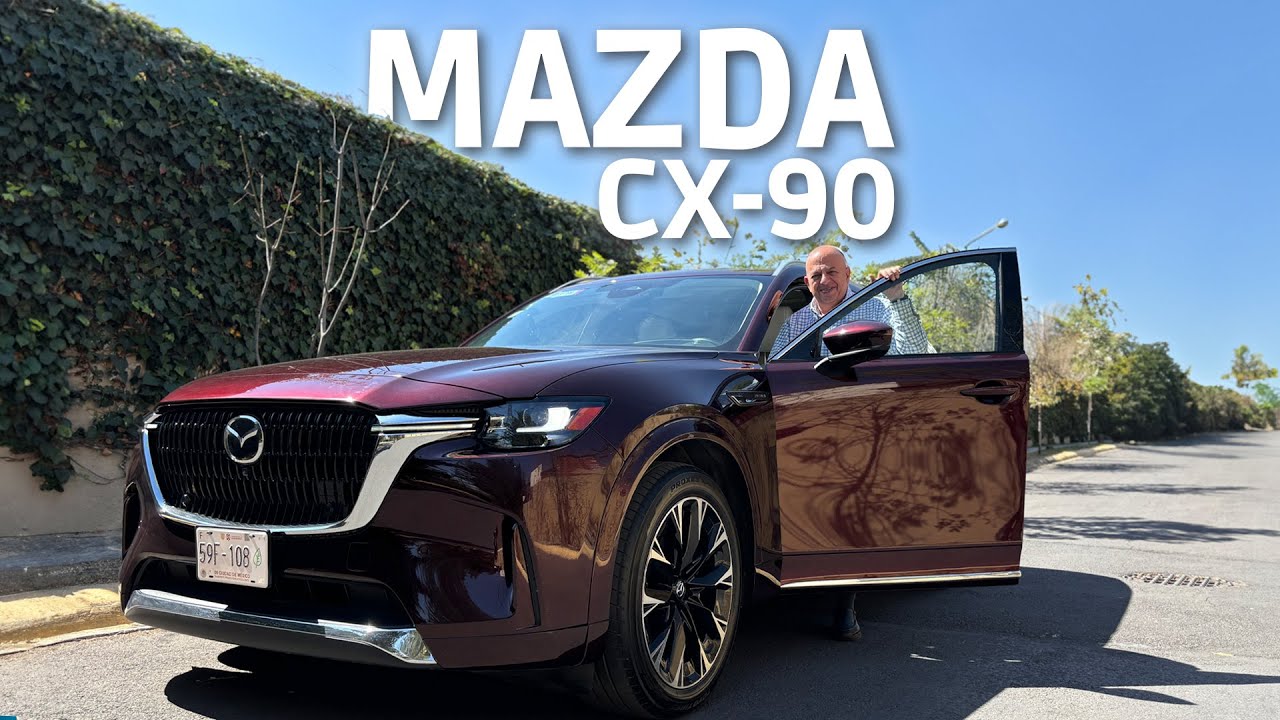 Mazda CX-90: tecnología y lujo superior.