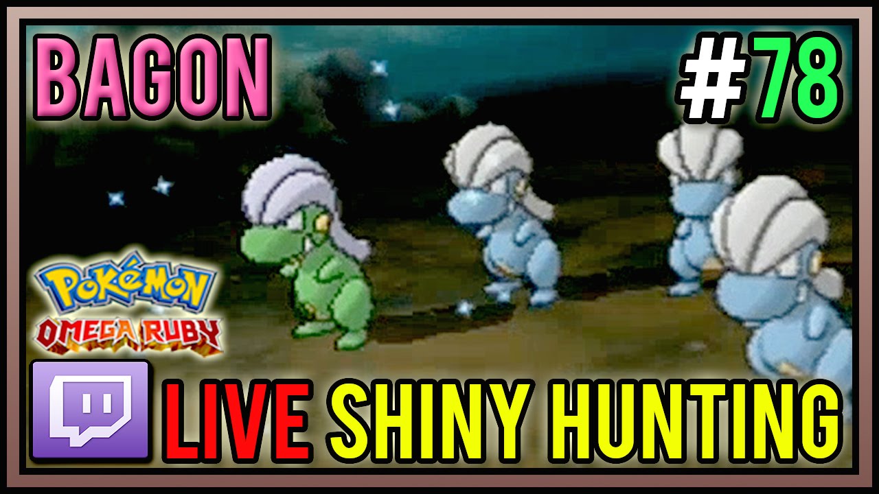 Live 5% Shiny Bagon at 459 Horde Encounters | Shiny Pokemon #78 | Pokemon ORAS
