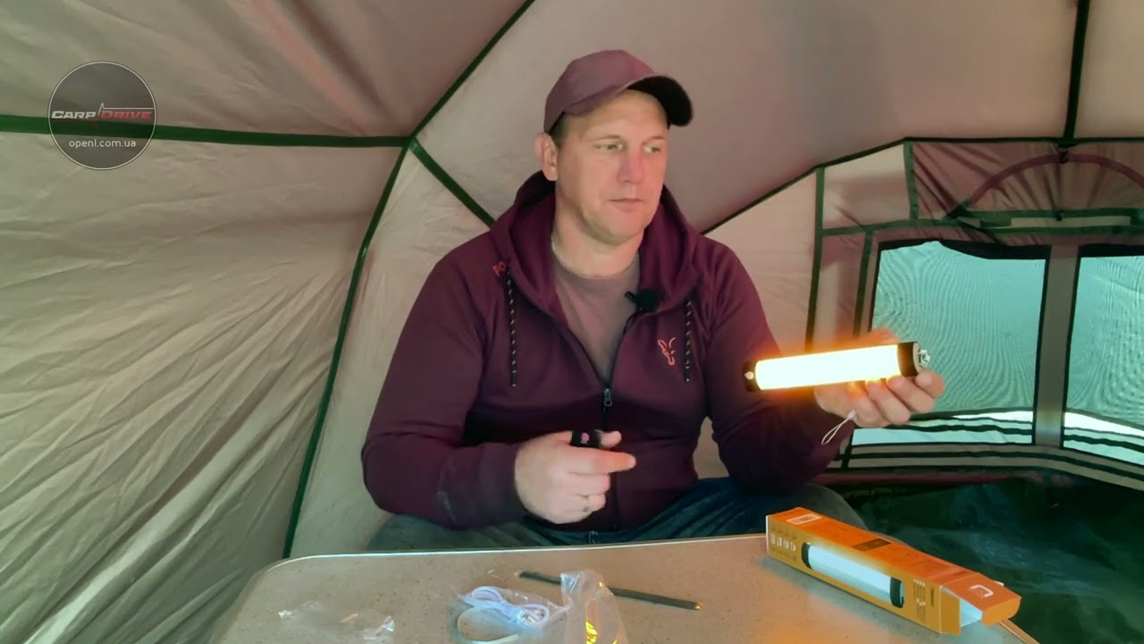 Огляд наметового ліхтарика Delphin LightBAR з дистанційним управлінням, бонус для підписників