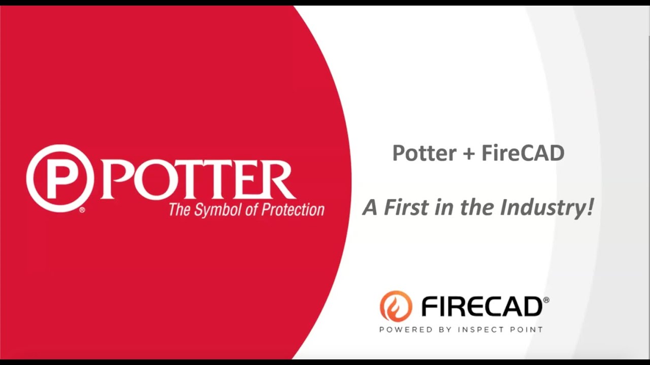 Webinar: The FireCAD and Potter Integration