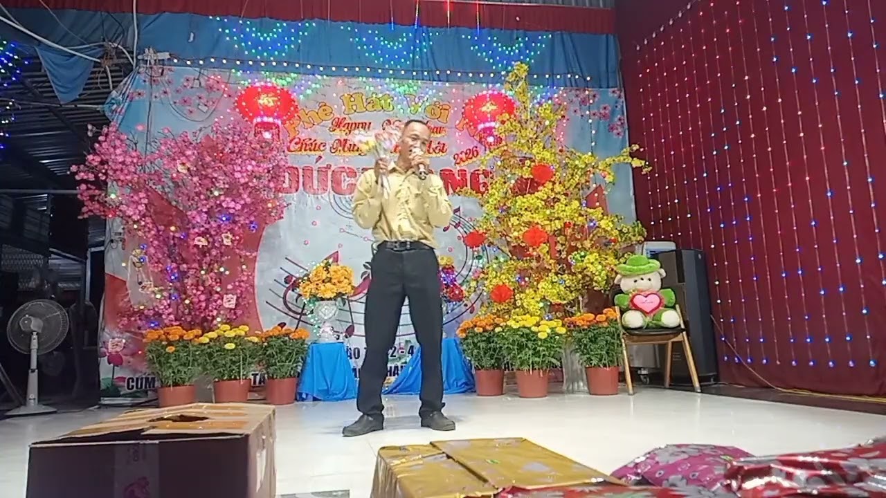 Ca khúc ngày tết quê em Hoàng Mỹ trình bày