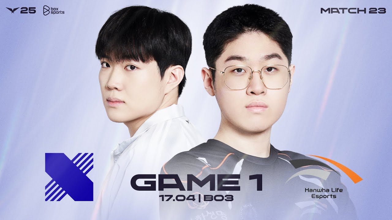 DRX vs HLE - Game 1 | W3D2 | 2025 LCK