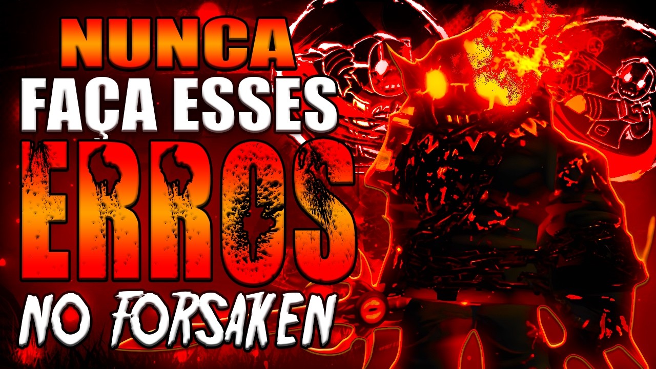 8 ERROS de KILLER que estão ACABANDO com suas partidas no Forsaken...❌