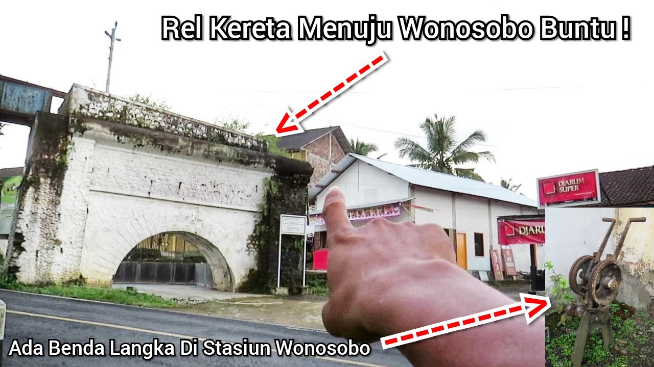 REL KERETA SAMPE BUNTU BEGITU ! Transformasi Stasiun Wonosobo Menjadi Terminal !