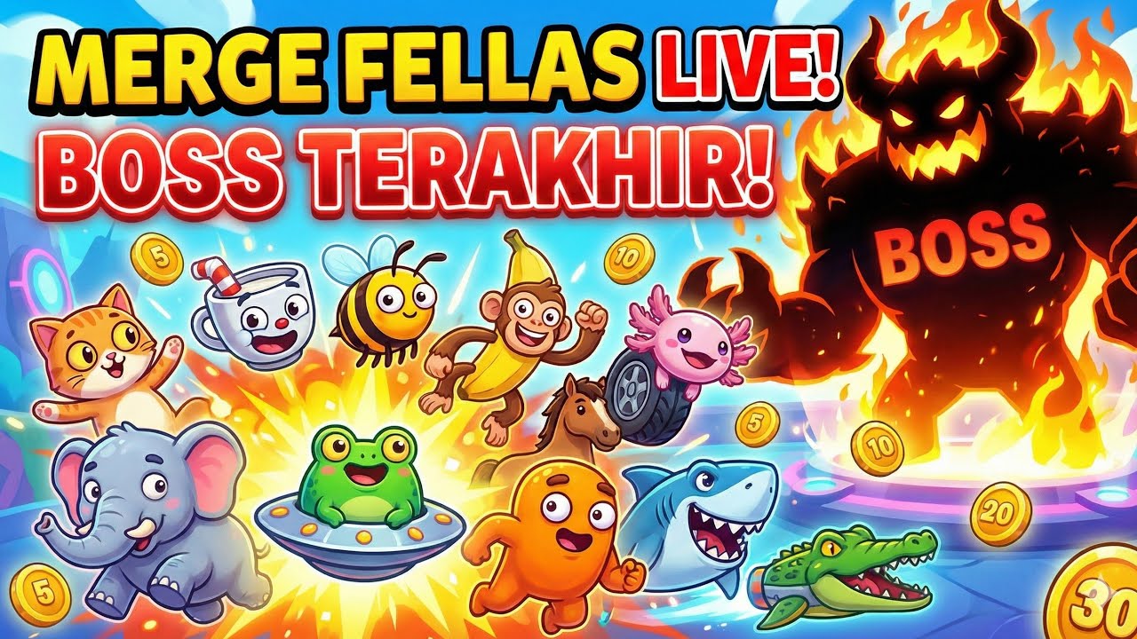 gass LIVE game anomali ( MERGE FELLAS )