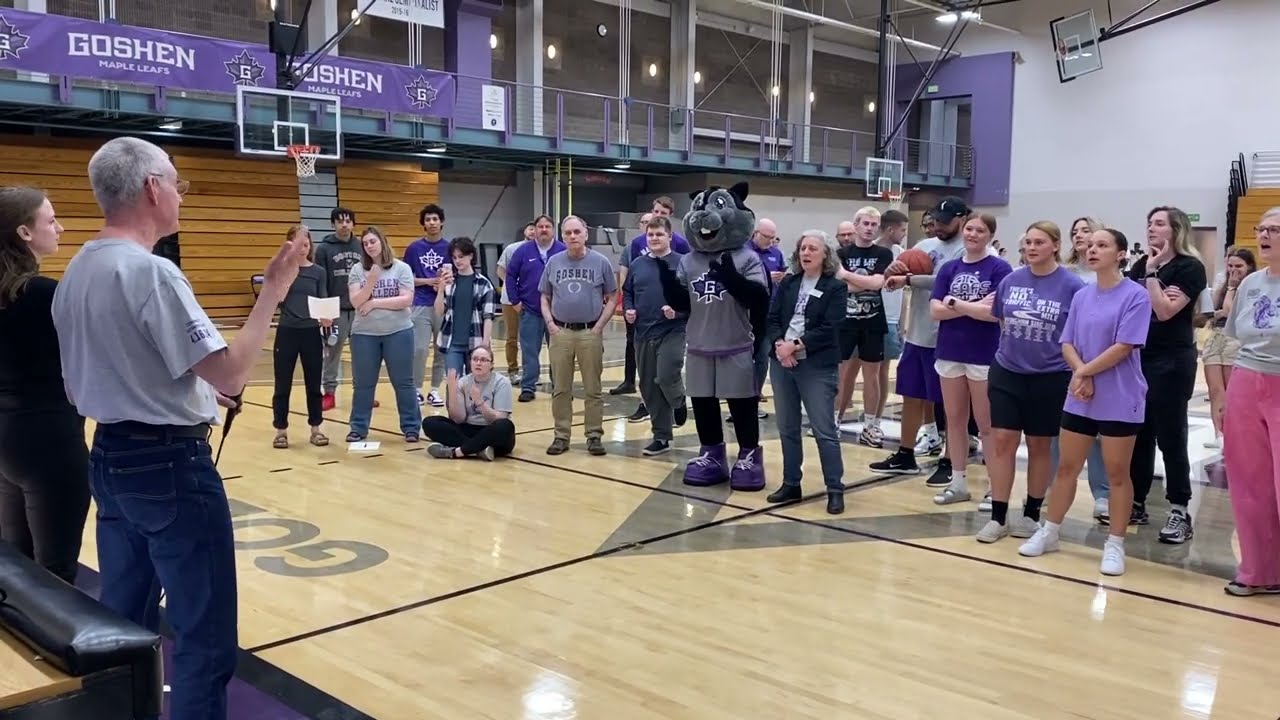 Connect Goshen Day 2024: Singing of the GC Alma Mater