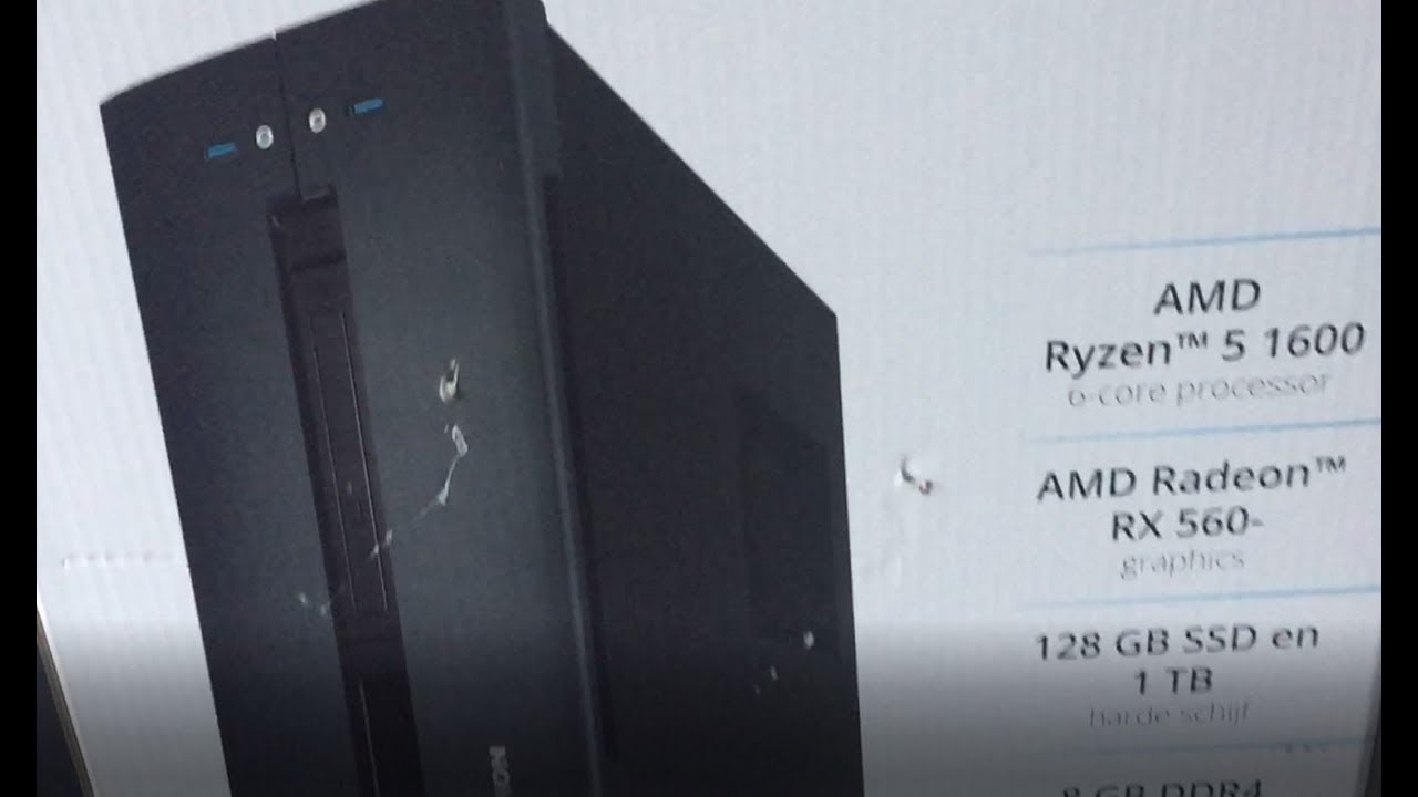 Unpacking the Medion Akoya P56000 system