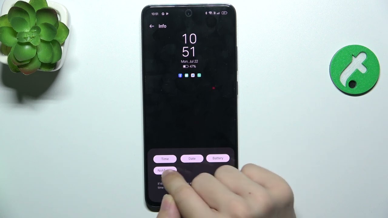 Oppo Reno 12 FS - How to Customize Always On Display - Personalize Your Screen