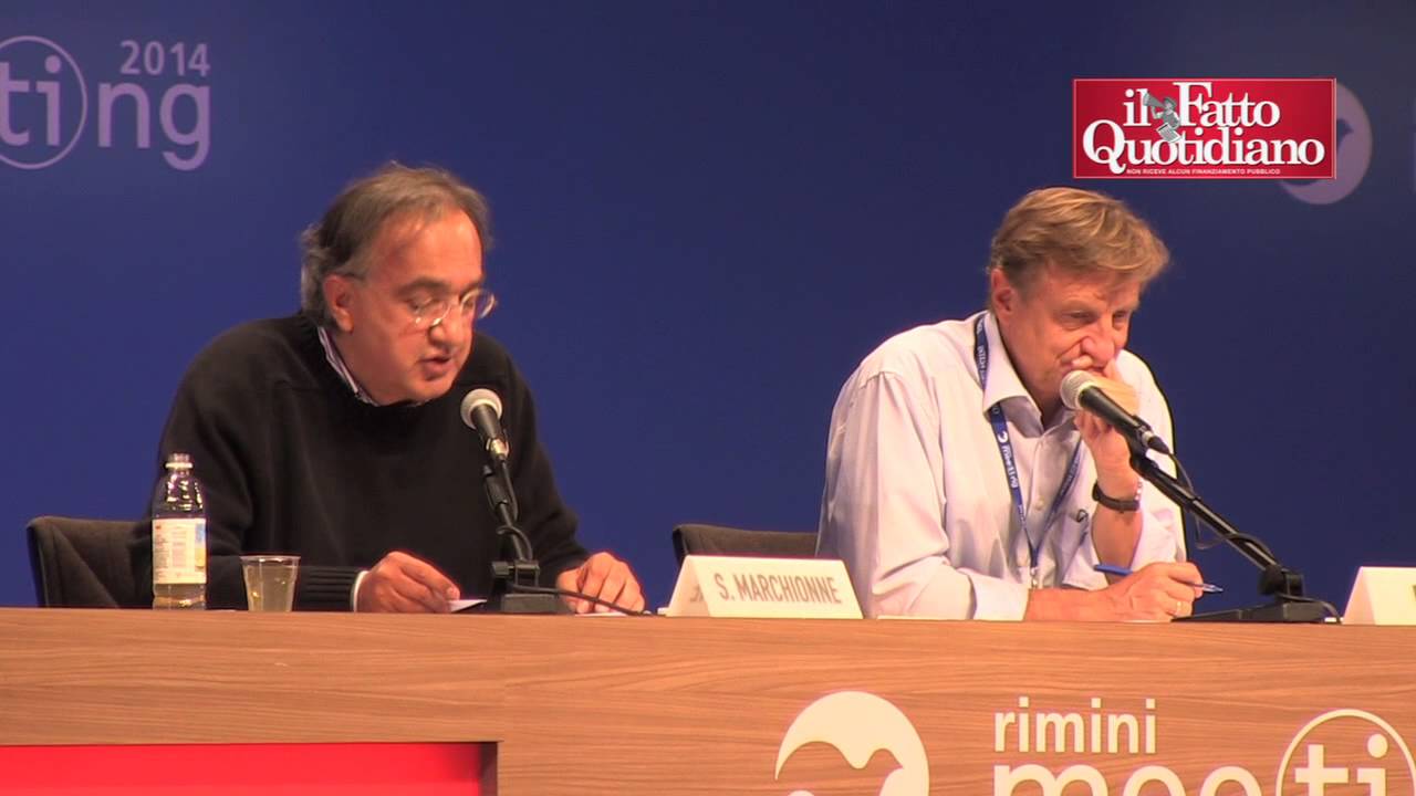 Marchionne: “Non sopporto più di vedere gente con gelati, barchette e cavolate”