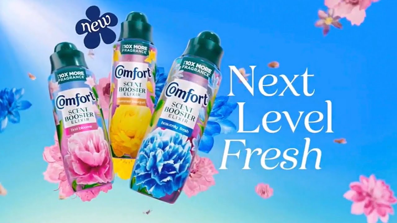 2025: Comfort Scent Booster Elixir [Next Level Fresh] - 20sec Advert