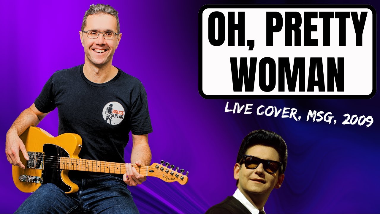 Брюс Спрингстин и Джон Фогерти — Pretty Woman (кавер-версия песни Роя Орбисона 2009 года), урок г...