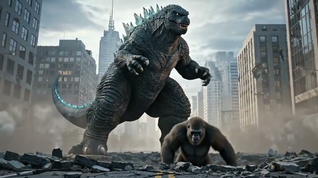 Kong vs Godzilla's best Fight .