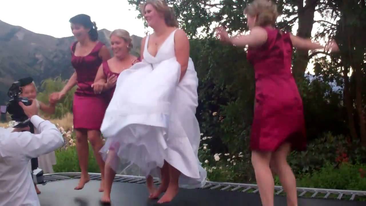 Bride and her maids
