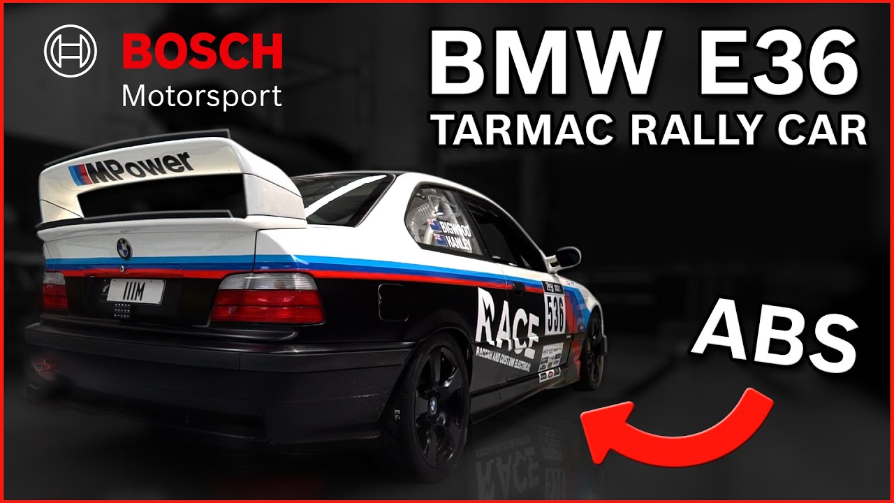 Installing Bosch Motorsport ABS into a BMW E36 Tarmac Rally Car