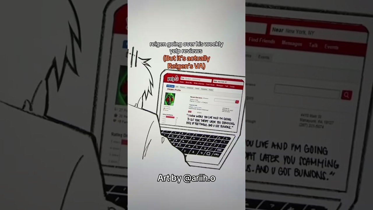 Reigen&rsquo;s comment section (animated by @ariih.o) #shorts