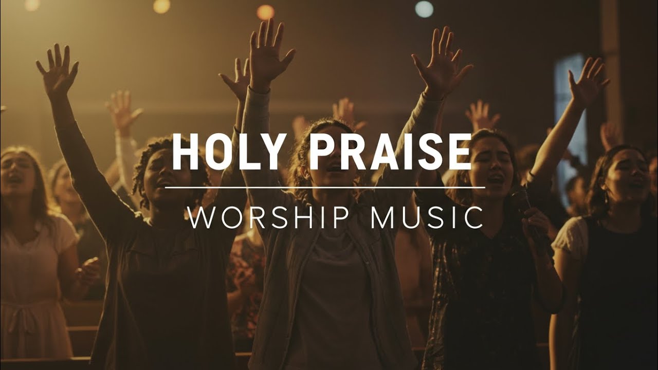 Holy Praise Worship Music - The Grace Has Won Me - Lyrics Video