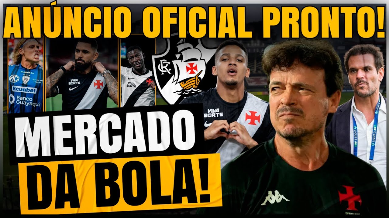 VALOR REVELADO! VASCO ATIVO NO MERCADO E ATACANTE FOI OFERECIDO!?