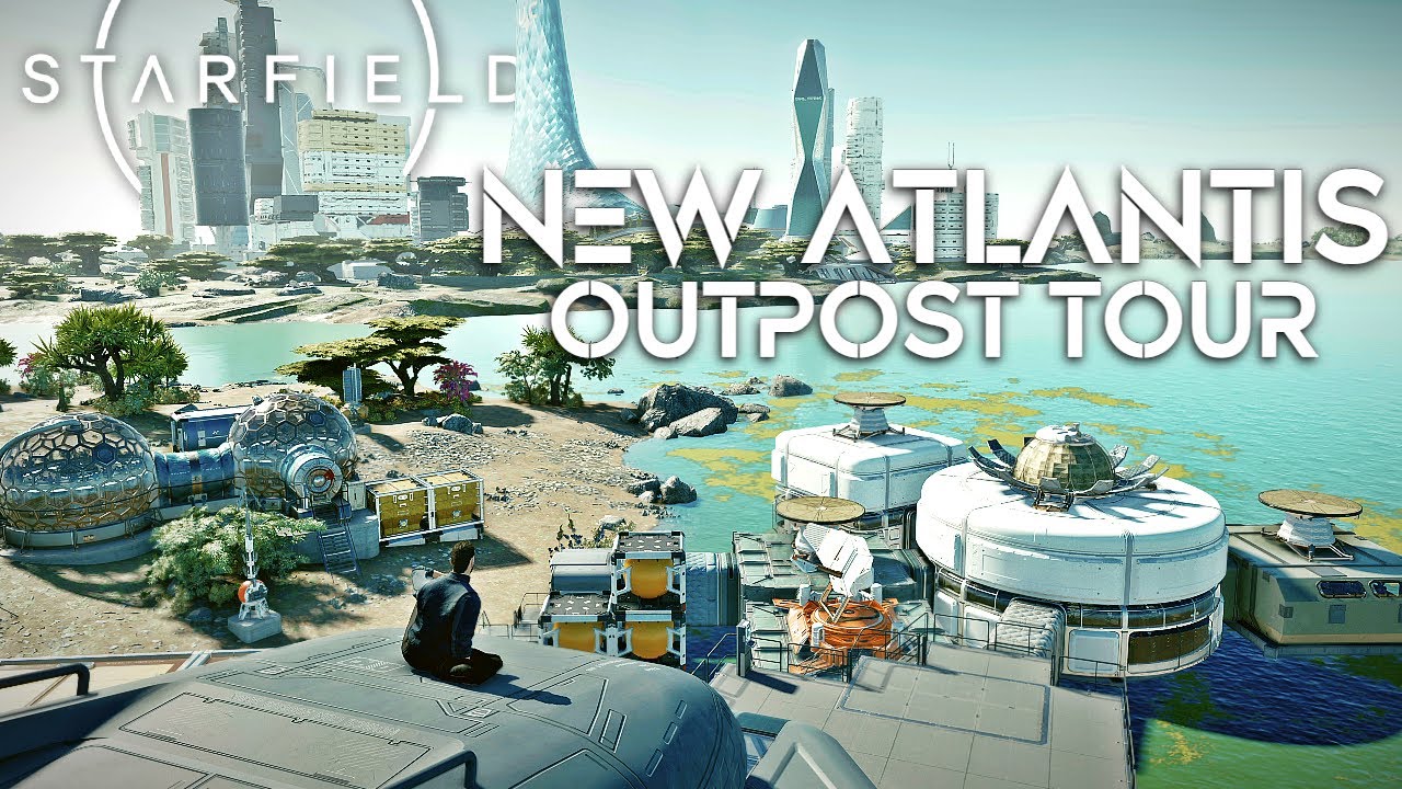 New Atlantis Outpost Tour | Starfield