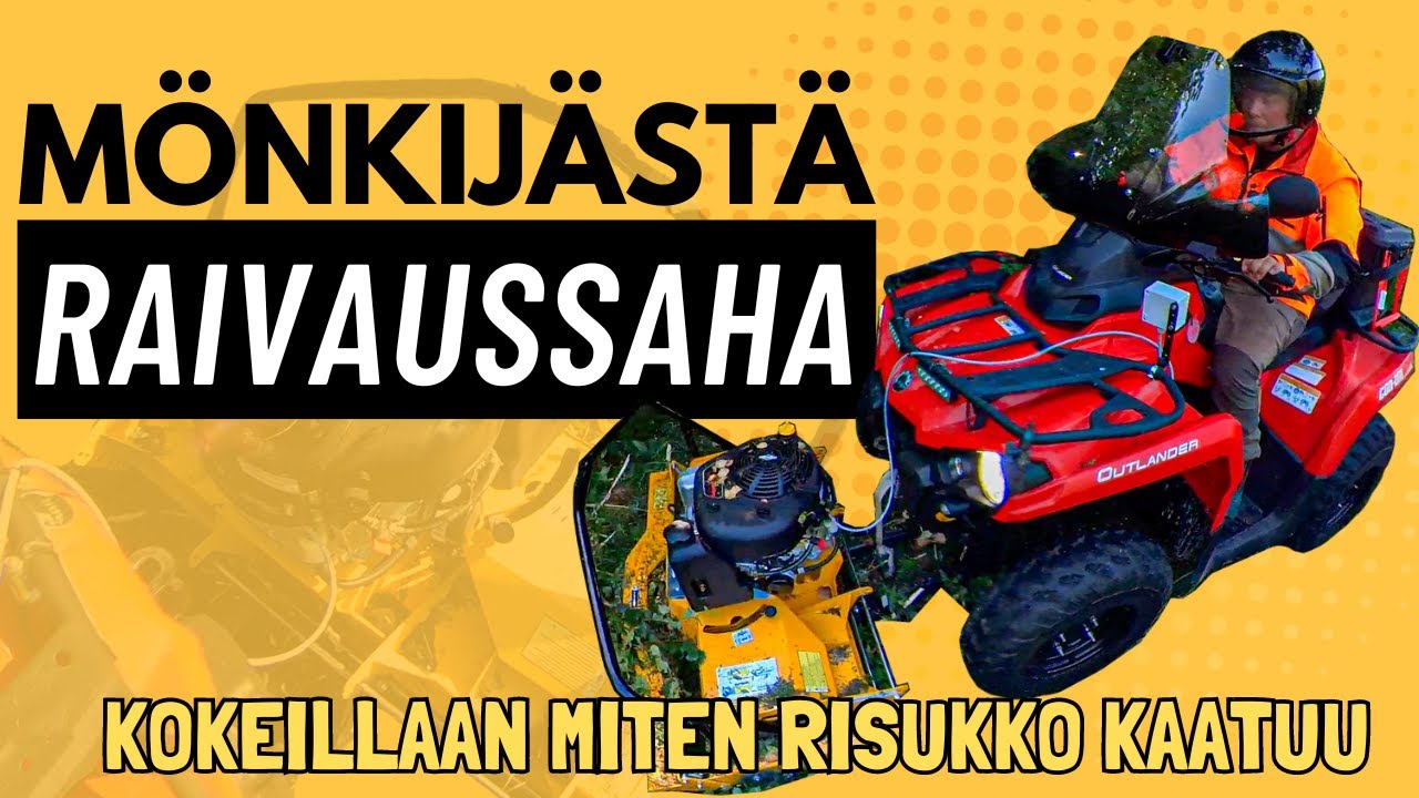 RISUKOILLE KYYTIÄ | RAMMY BRUSH CUTTER 120
