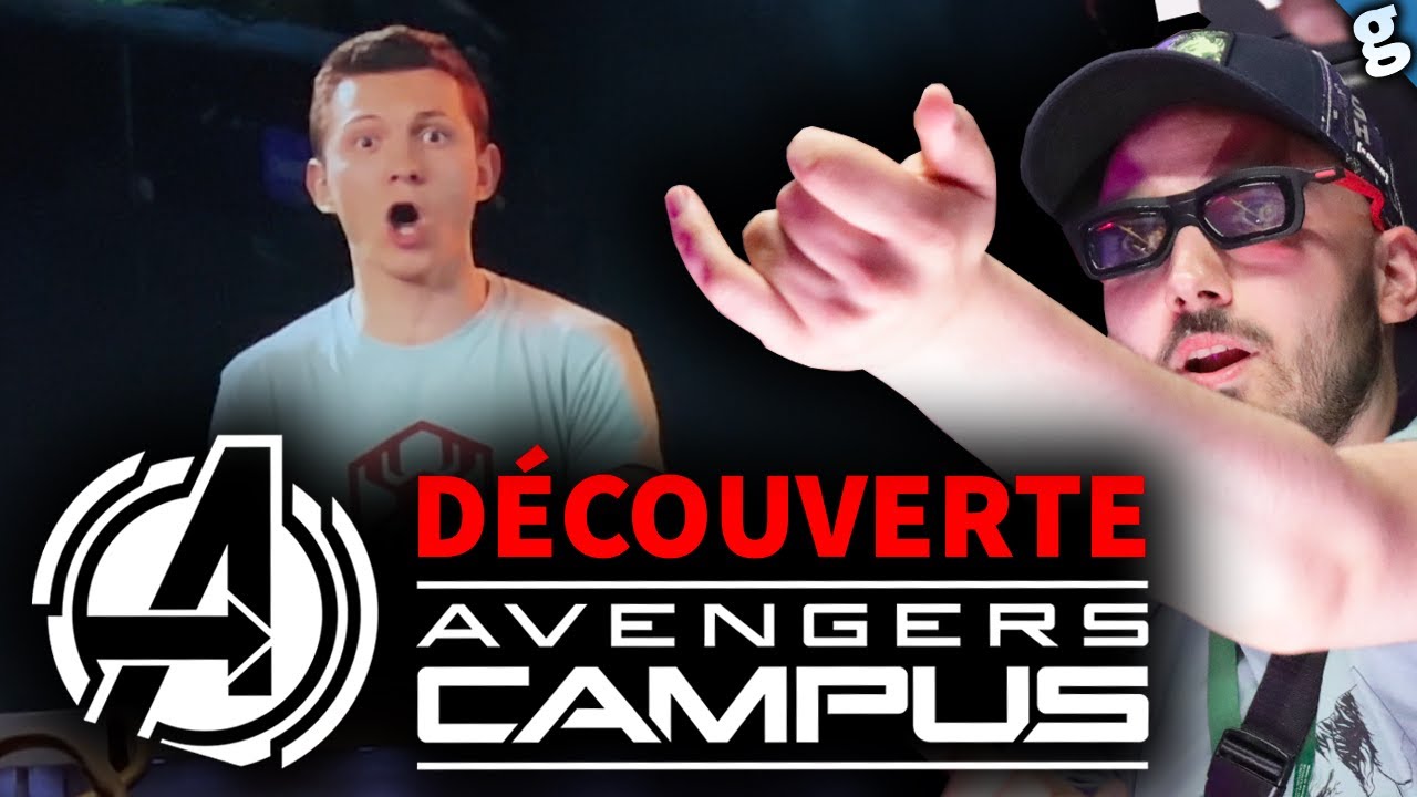 Découverte du MARVEL AVENGERS CAMPUS à DISNEYLAND PARIS ! C'est fou ?