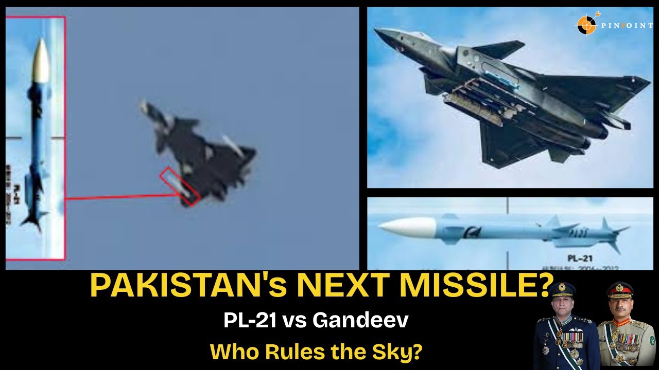 China's Deadliest Air-to-Air Missile: PL-21 Full Breakdown | PAF's Next Upgrade?|| Pinpoint