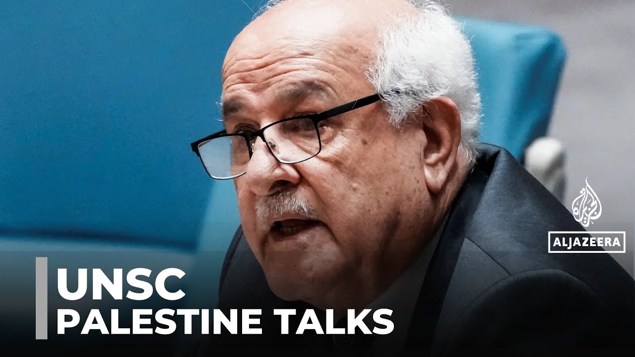 UN Security Council discusses Middle East: The council debates the situation in occupied Palestine