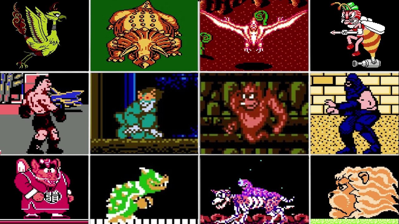 50 First Bosses NES / Famicom Part 2 (No Damage)