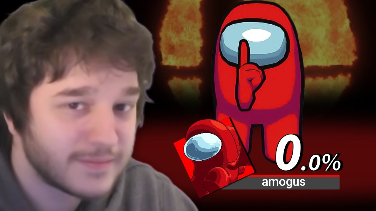 They added Among Us to Smash Bros (kinda)