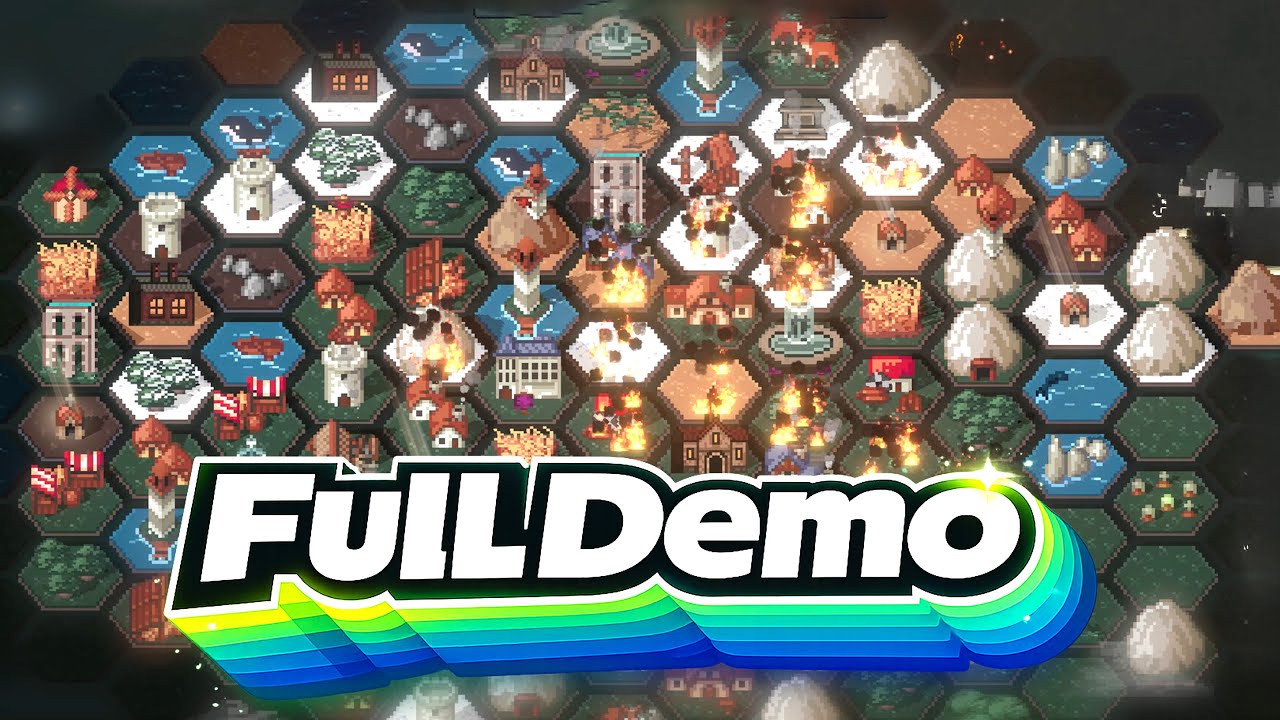 TownsFolk  - FULL Demo Gameplay (PC/UHD)