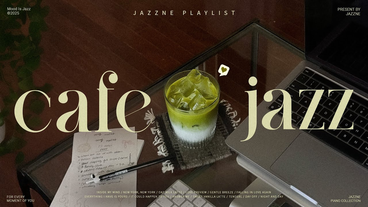 Playlist | 나만의 홈카페에서 여유롭게 즐기는 감성 재즈 💚 | 적당히 신나는 리듬의 감성 재즈 | 작업, 업무, 공부 | Fresh Summer Jazz