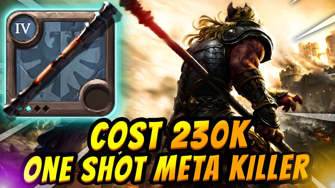 230k Cost ONE-SHOT Meta Killer! | Albion Online